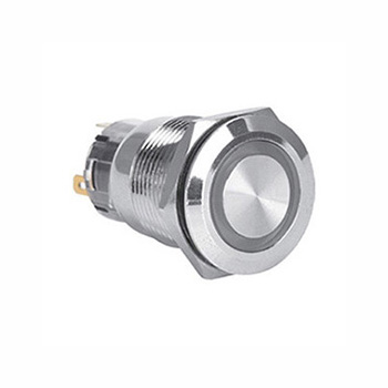 平头环形带灯按钮6/12/24/220V 平头自锁环形带灯按钮6/12/24/220V