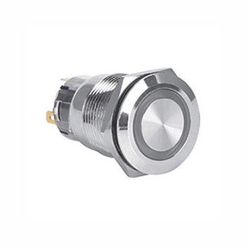 平头环形带灯按钮 平头自锁环形带灯按钮
